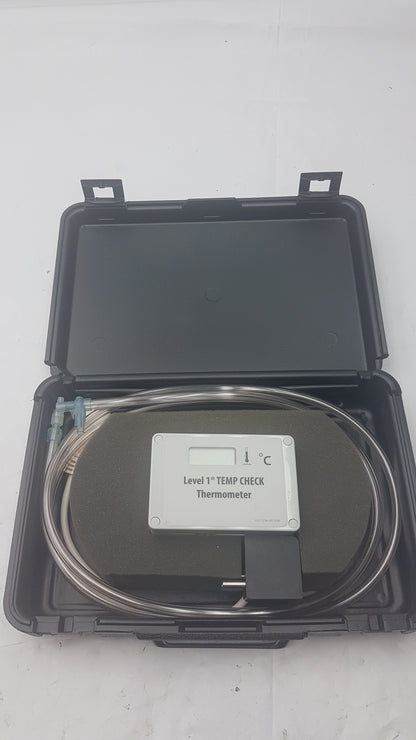 Smiths Medical HLTA-40 Level 1 Temp Check Calibration Thermometer With Case