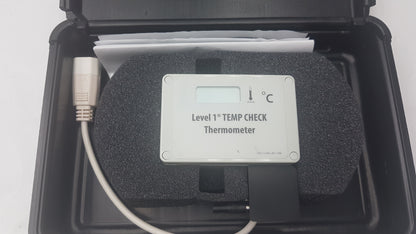 Smiths Medical HLTA-40 Level 1 Temp Check Calibration Thermometer With Case