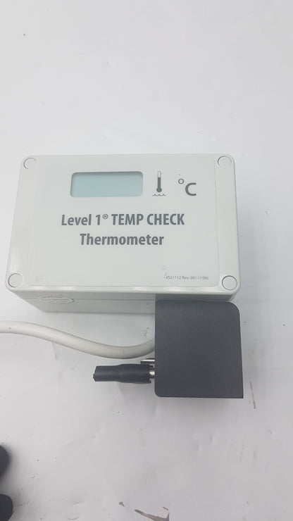 Smiths Medical HLTA-40 Level 1 Temp Check Calibration Thermometer With Case