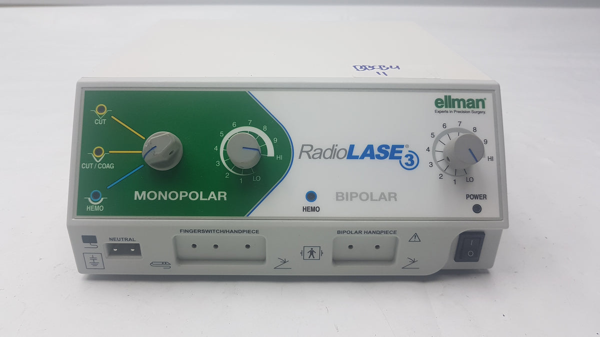 Ellman International Radiolase 3 Radiosurgical Generator P/N RL3-D50