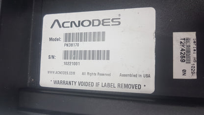 Acnodes PKD8170 Rugged Portable Suitcase Style LCD Monitor Keyboard VGA PS2