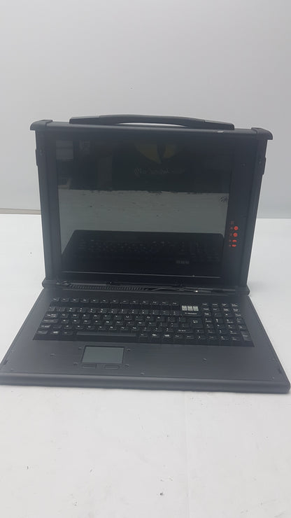 Acnodes PKD8170 Rugged Portable Suitcase Style LCD Monitor Keyboard VGA PS2