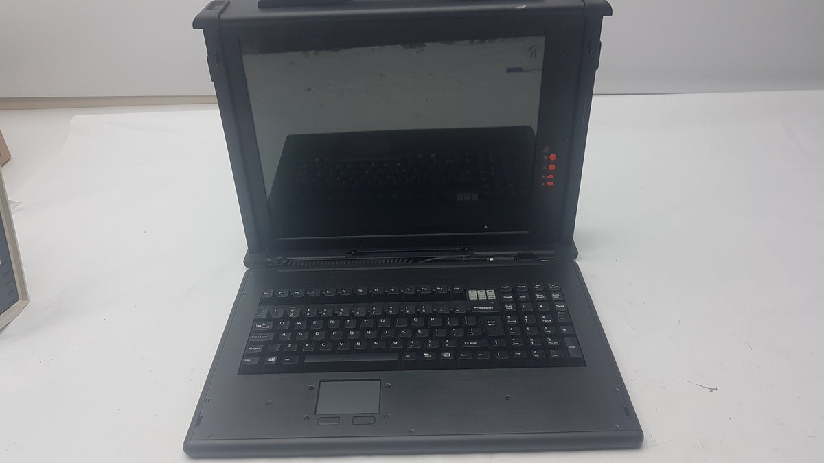 Acnodes PKD8170 Rugged Portable Suitcase Style LCD Monitor Keyboard VGA PS2