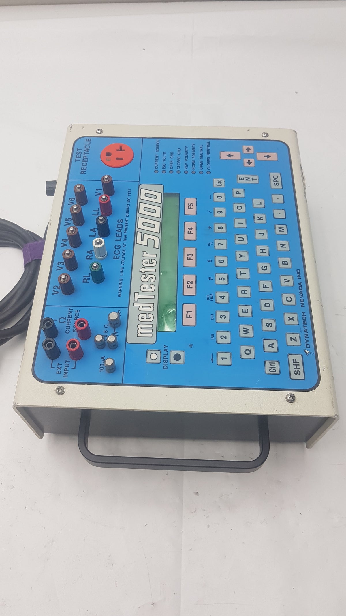 Dynatech Nevada MedTester 5000 Automated Electrical Safety Analyzer