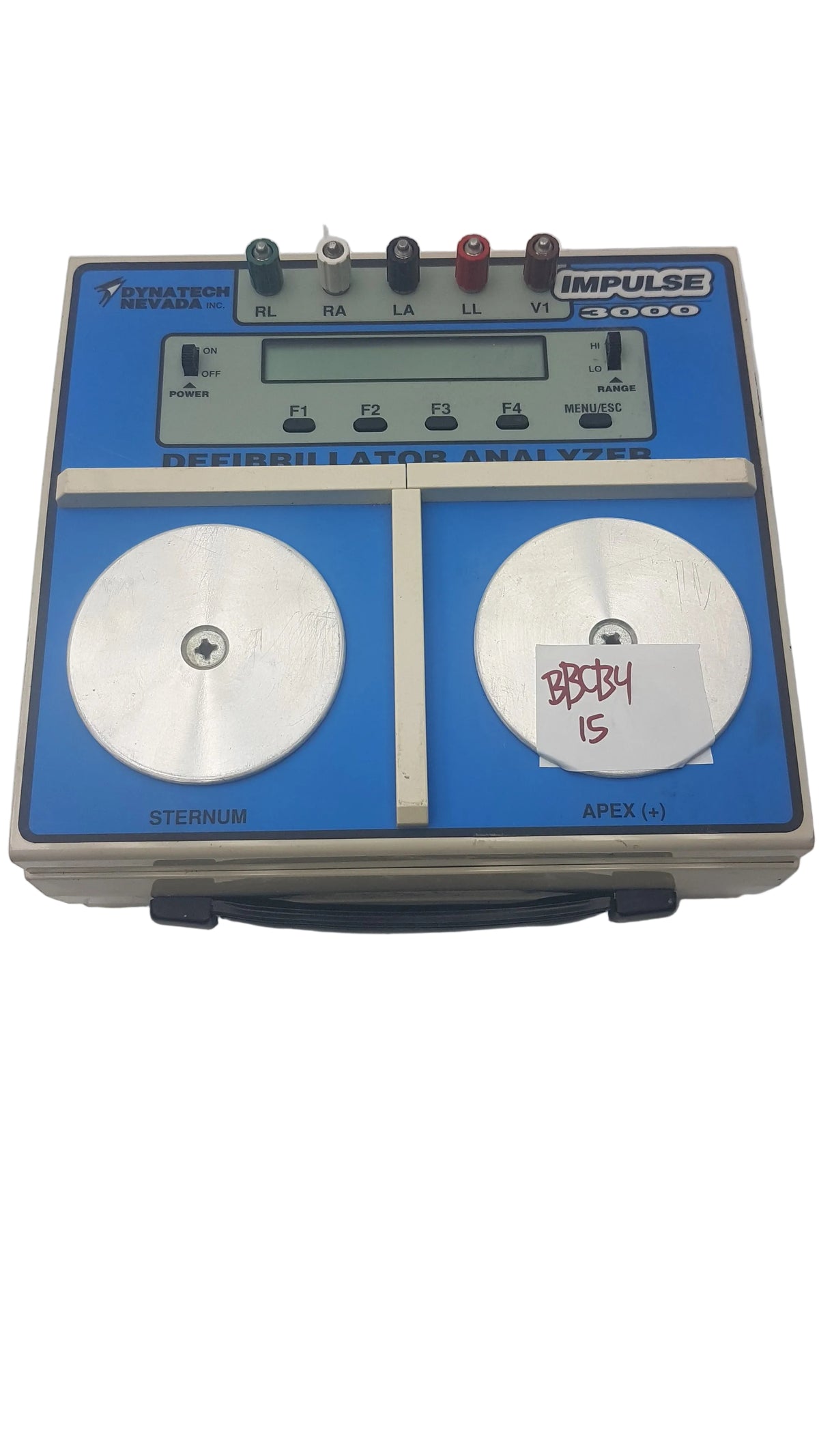 Dynatech Nevada Impulse 3000 Defibrillator Analyzer S/N 1346 - For Parts