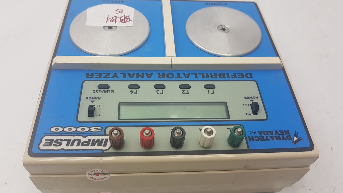 Dynatech Nevada Impulse 3000 Defibrillator Analyzer S/N 1346 - For Parts