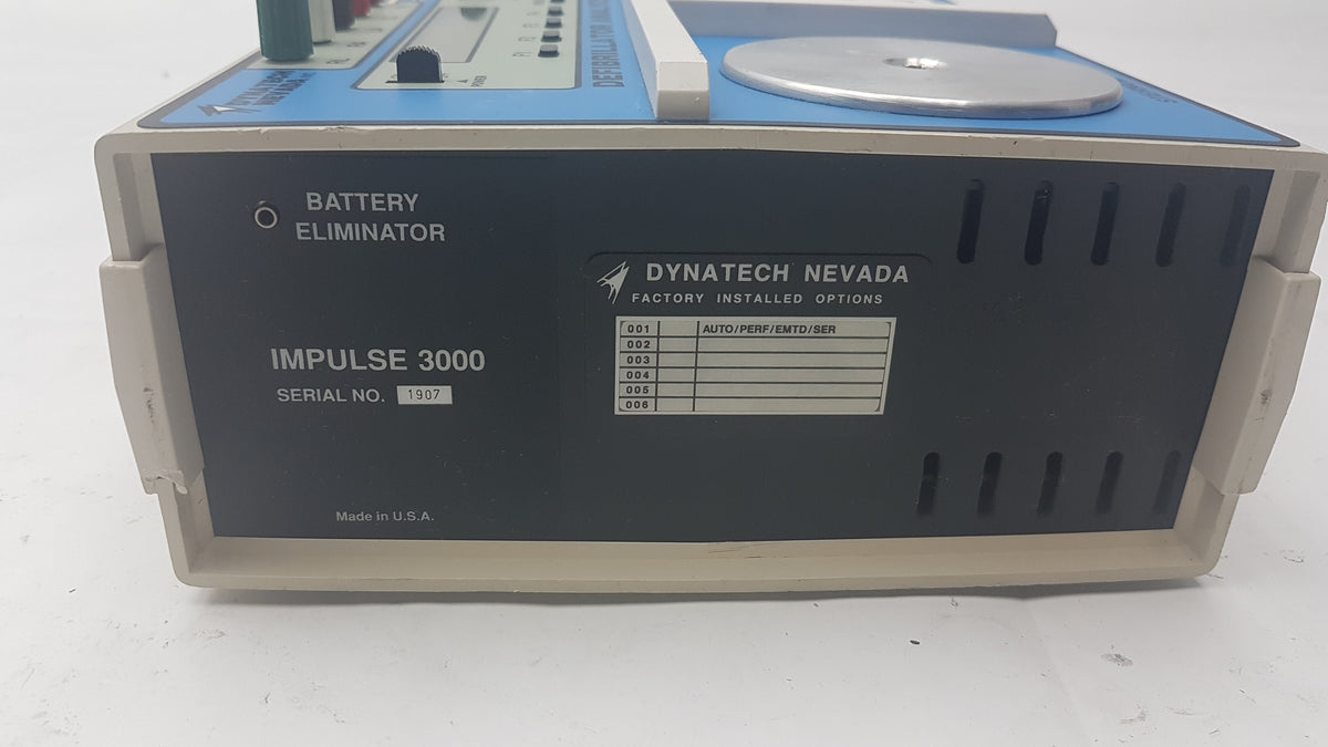 Dynatech Nevada Impulse 3000 Defibrillator Analyzer - For Parts