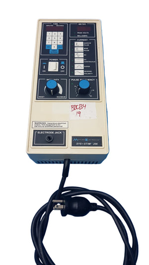 Mettler Electronics SysStim 206 Electrical Neuromuscular Stimulator