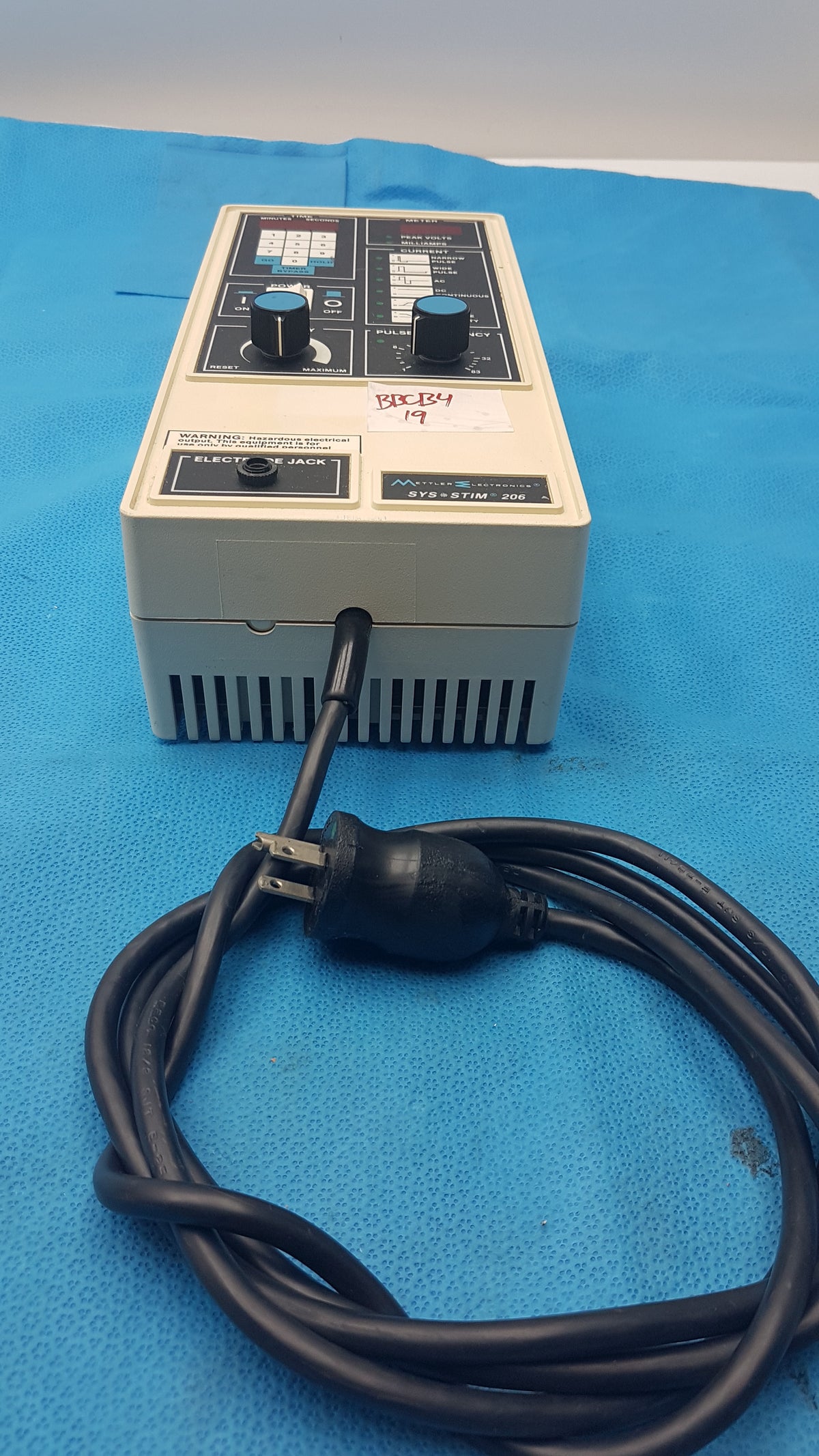 Mettler Electronics SysStim 206 Electrical Neuromuscular Stimulator
