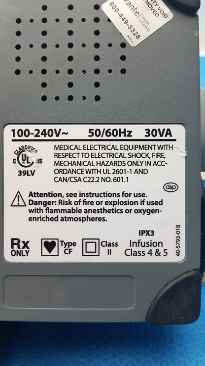 Smiths Medical Medfusion 3500 Infusion Syringe Pump S/N M104570
