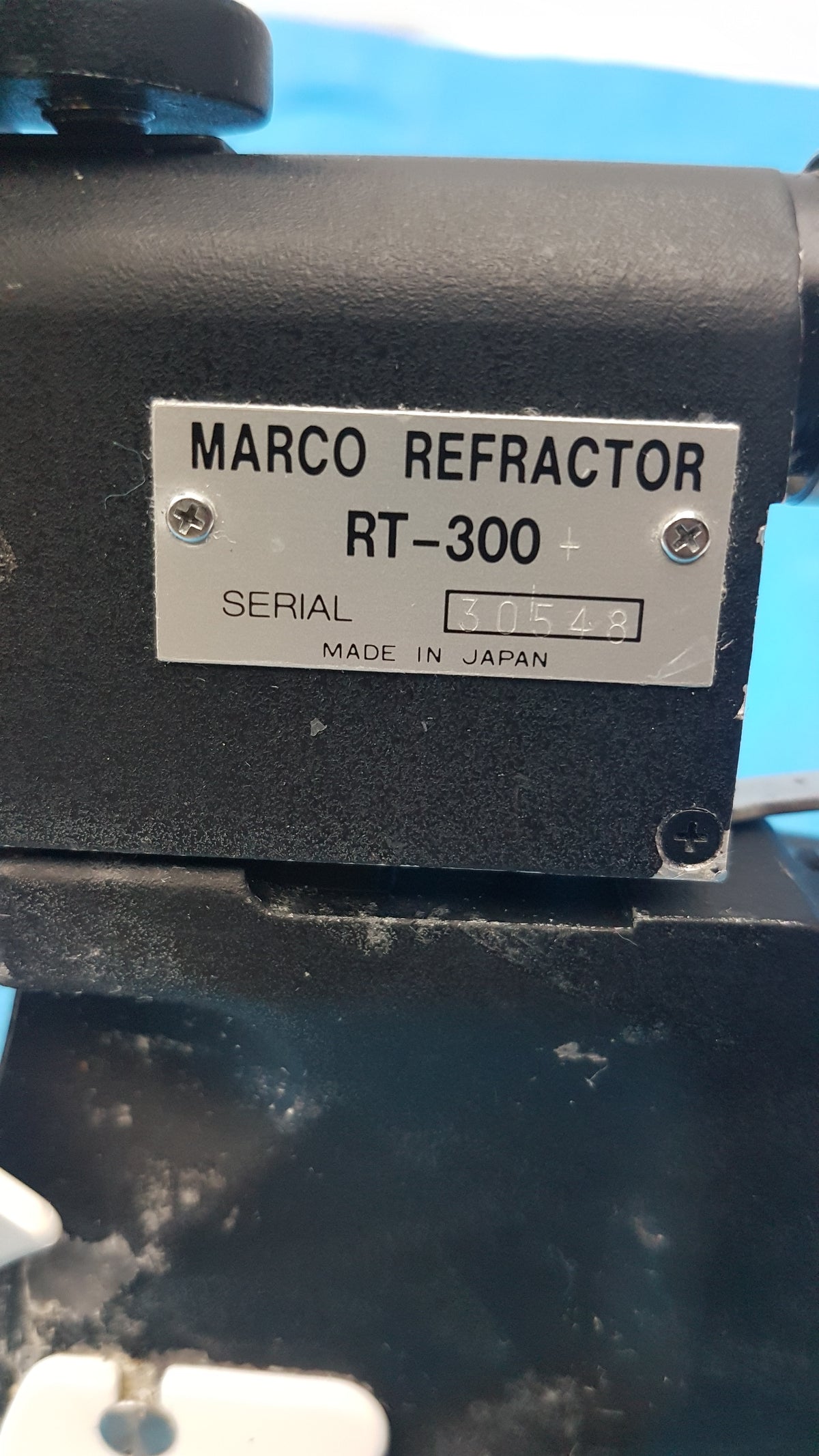 Marco RT-300 Manual Optical Refractor Phoropter S/N 30548