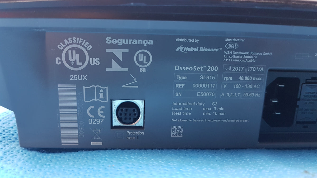 Nobel Biocare OsseoSet 200 Type SI-915 Dental Implant System Ref 00900117