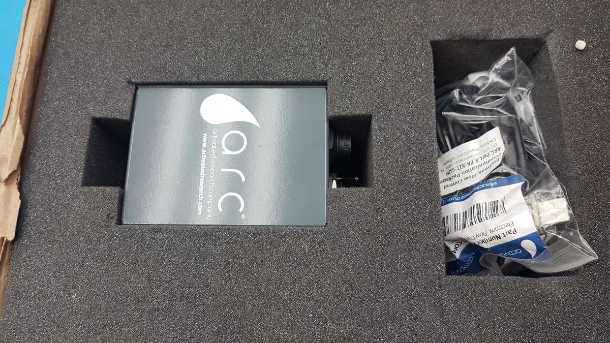 Activated Research Company Electronic Flow Control Unit With Power Adapter & Cables