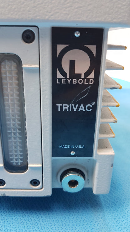 Marathon Electric Leybold Trivac D16BCS Rotary Vacuum Pump P/N 72260117 - For Parts
