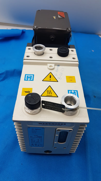Agilent DS602 Dual Stage Rotary Vane Pump P/N 9499335