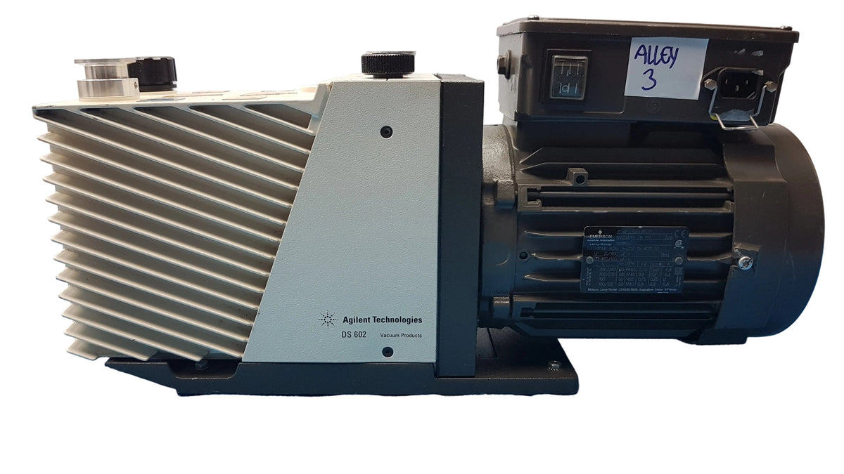 Agilent DS602 Dual Stage Oil-Sealed Mechanical Vacuum Pump Rotary Vane Pump