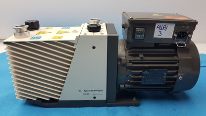 Agilent DS602 Dual Stage Oil-Sealed Mechanical Vacuum Pump Rotary Vane Pump
