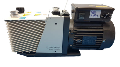 Agilent Technologies DS602 Dual Stage Oil-Sealed Mechanical Vacuum Pump Rotary Vane Pump P/N 9499335