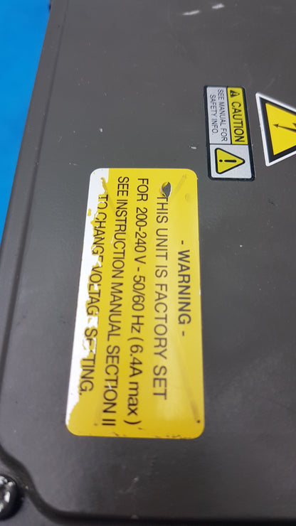 Agilent Technologies DS602 Dual Stage Oil-Sealed Mechanical Vacuum Pump Rotary Vane Pump P/N 9499335