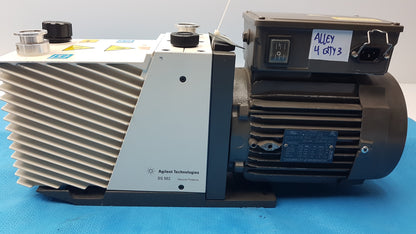 Agilent Technologies DS602 Dual Stage Oil-Sealed Mechanical Vacuum Pump Rotary Vane Pump P/N 9499335