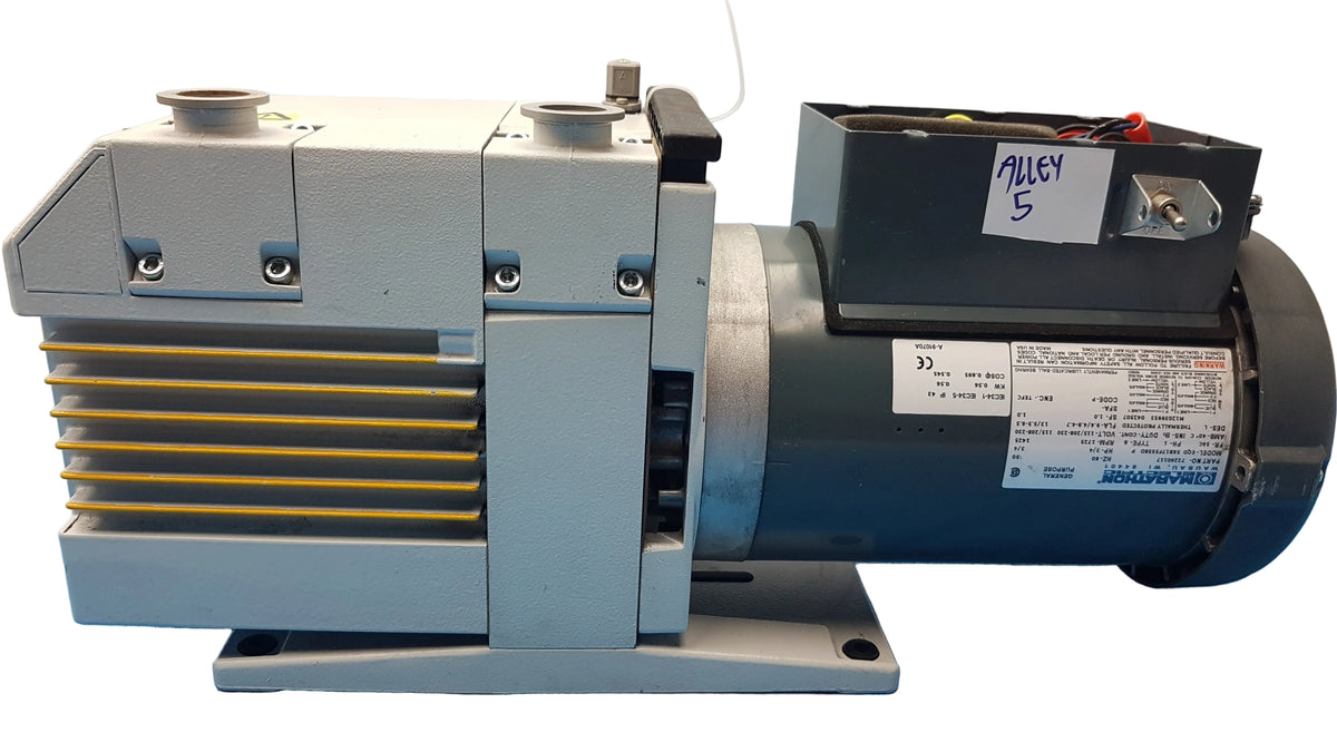 Marathon Electric Leybold Trivac D16BCS Rotary Vacuum Pump P/N 72260117