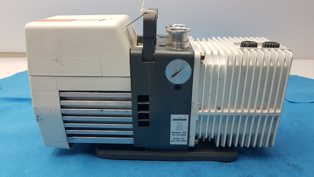 Alcatel Pascal 2005 SD Dual Stage Rotary Vane Vacuum Pump 115/220 Vac