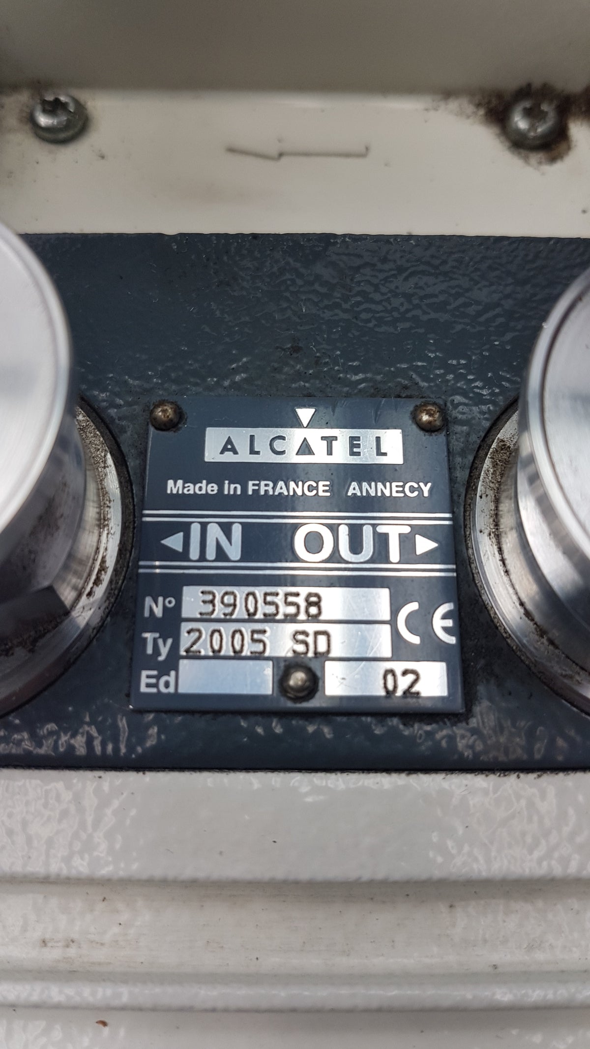 Alcatel Pascal 2005 SD Dual Stage Rotary Vane Vacuum Pump 115/220 Vac