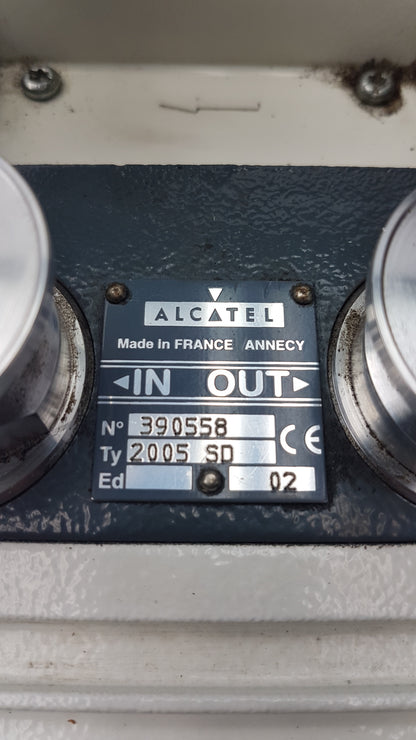 Alcatel Pascal 2005 SD Dual Stage Rotary Vane Vacuum Pump 115/220 Vac