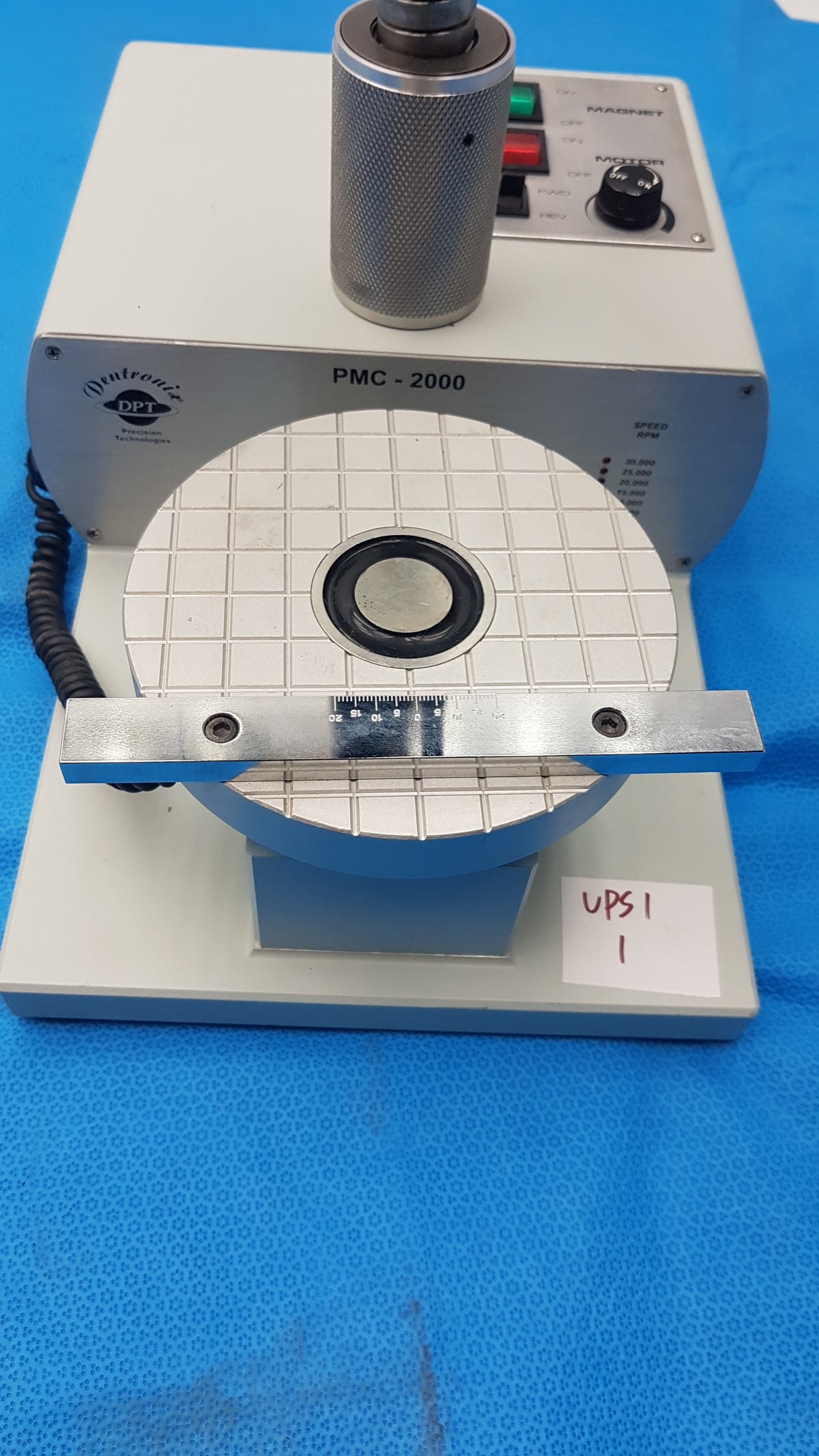 Dentronix PMC-2000 Dental Lab Milling Surveyor Parallelometer With Magnetic Table