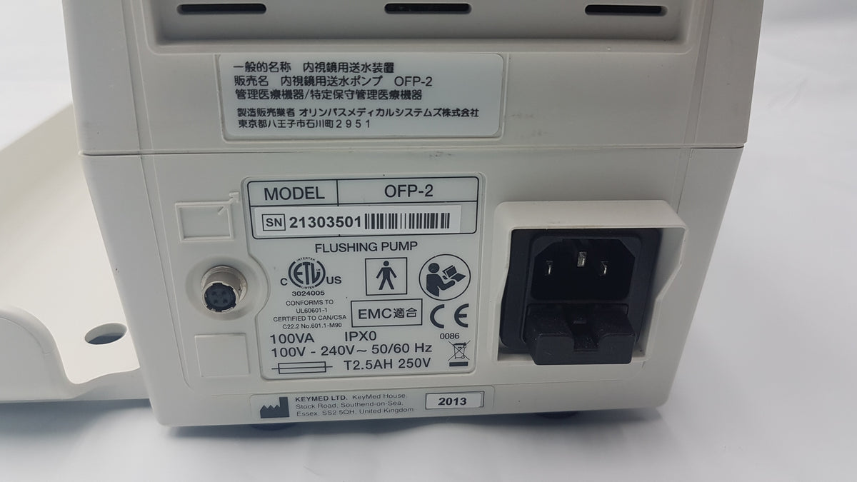 Olympus OFP-2 Endoscopic Flushing Pump 50/60Hz S/N 21303501