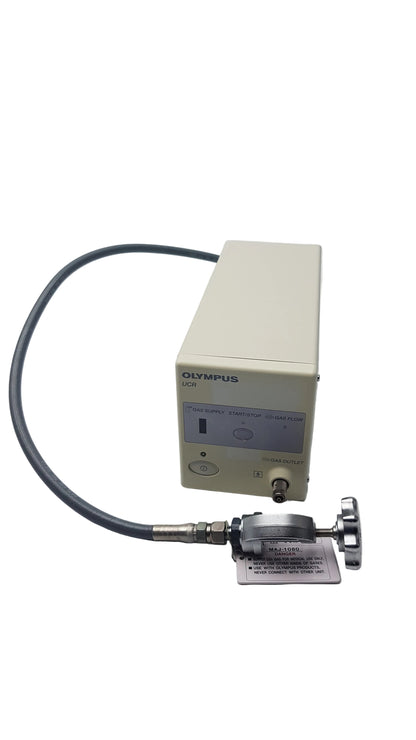 Olympus UCR Endoscopic CO2 Regulation Unit With MAJ-1080 CO2 Hose PIN and Yoke