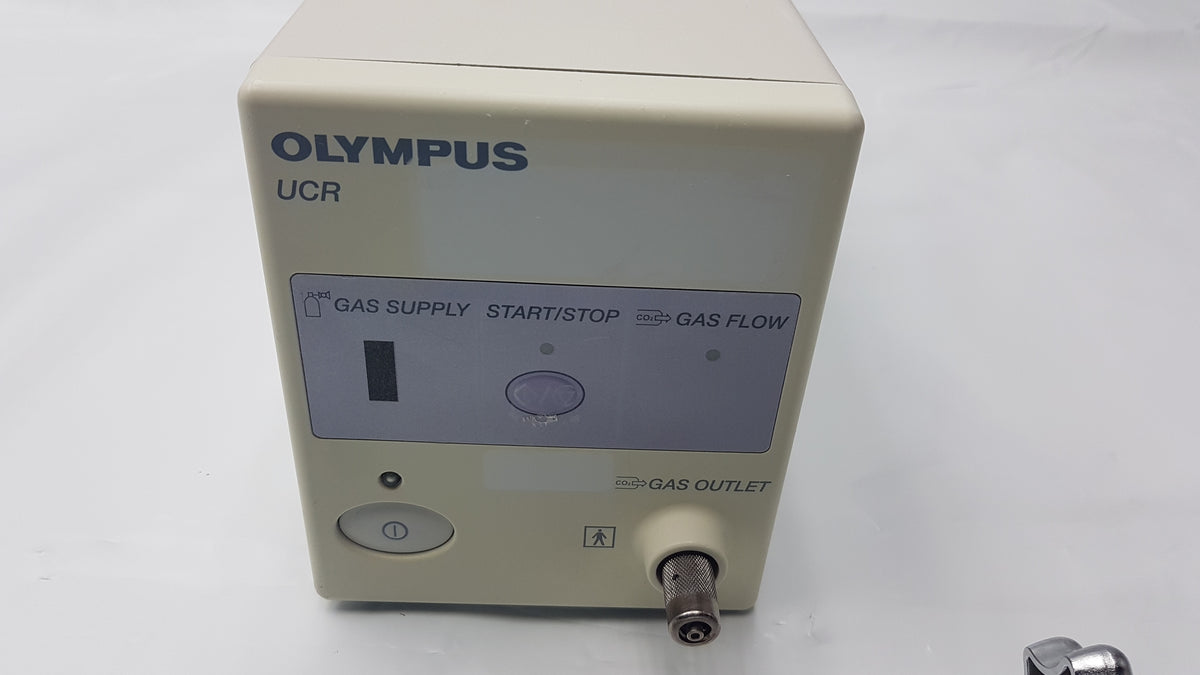 Olympus UCR Endoscopic CO2 Regulation Unit With MAJ-1080 CO2 Hose PIN and Yoke