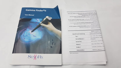 SenoRx Gamma Finder II IP41 Handheld Gamma Detection Probe S/N 050076