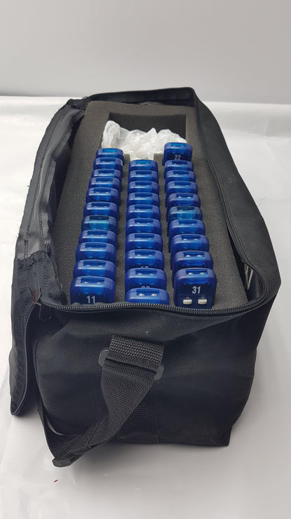 Lot of 31 eInstruction Classroom Performance System (CPS) Clicker Remotes