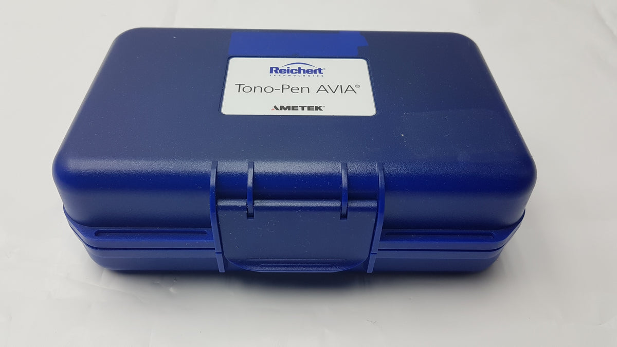 Reichert Tono-pen Avia Handheld Applanation Tonometer With Case