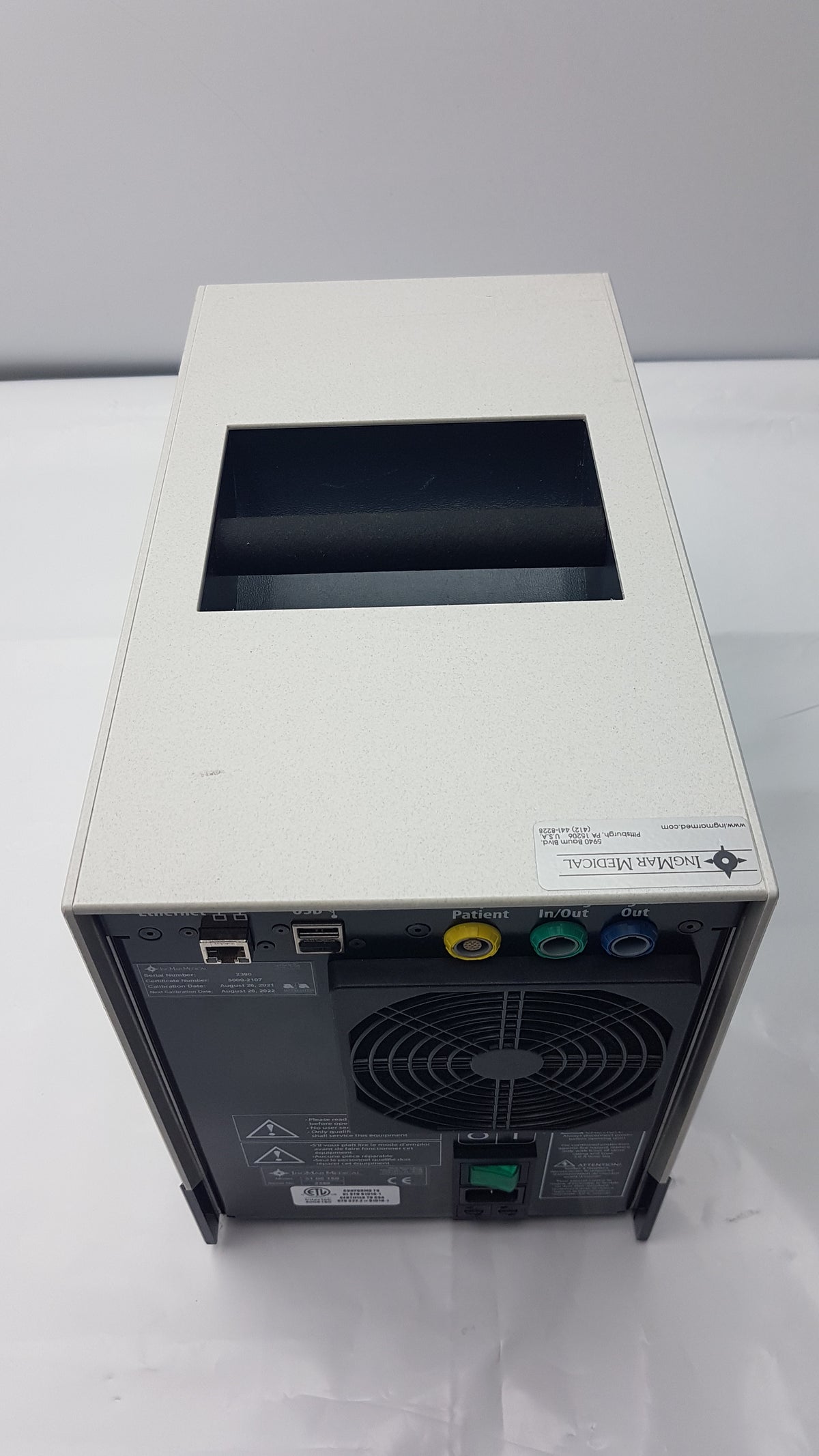 IngMar Medical ASL 5000 Active Servo Lung Precision Breathing Simulator