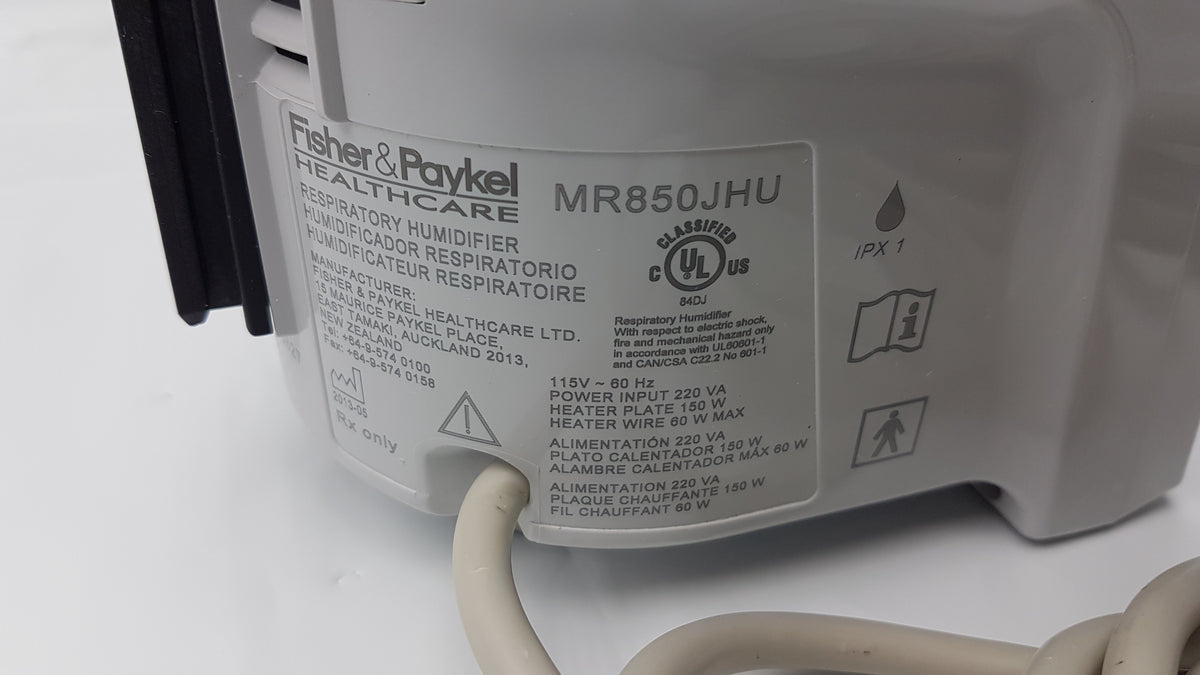 Fisher & Paykel Healthcare MR850JHU Heated Respiratory Humidifier