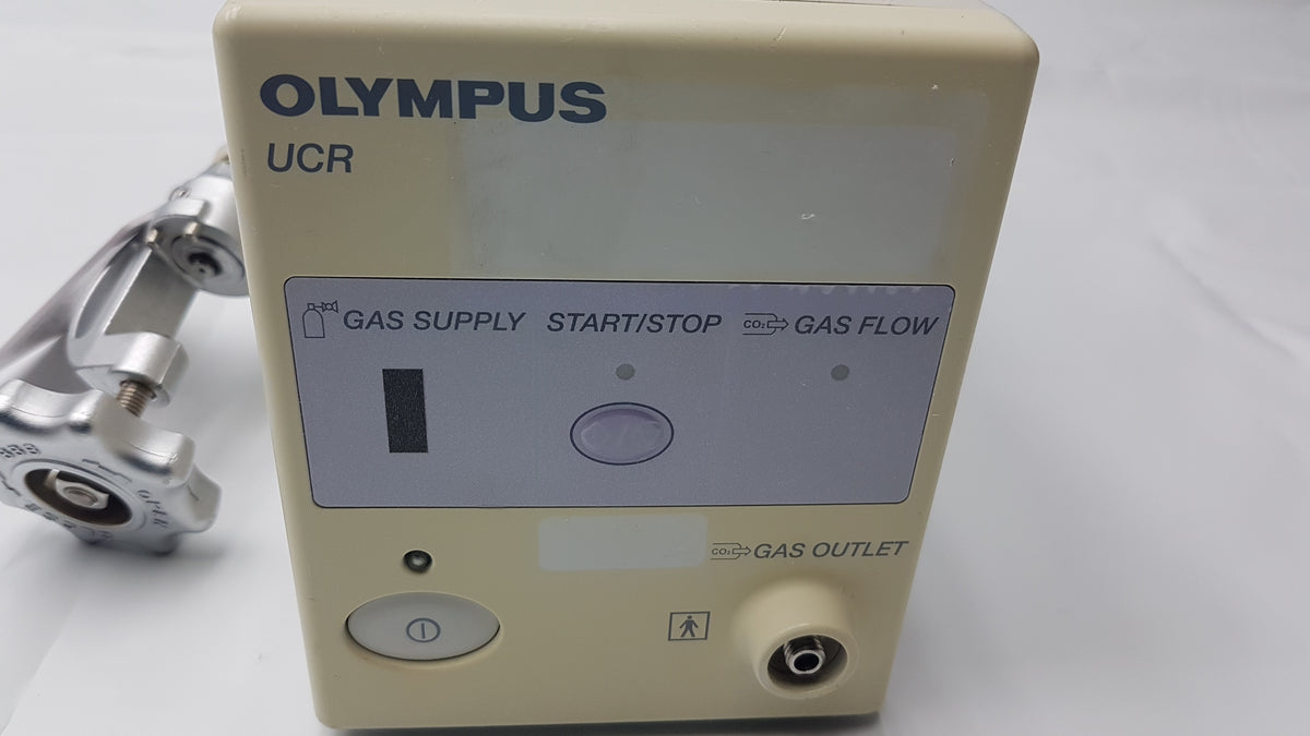 Olympus UCR Endoscopic CO2 Regulation Unit With CO2 Hose PIN and Yoke