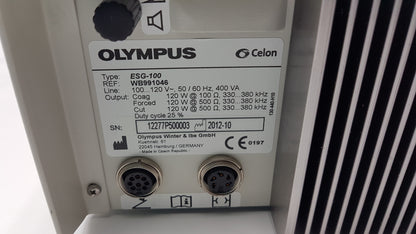 Olympus ESG-100 Electrosurgical Generator Ref WB991046