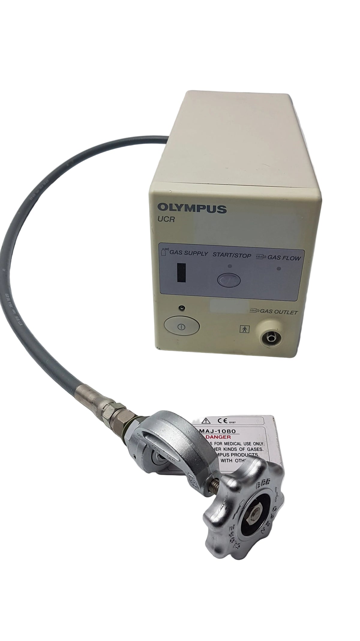 Olympus UCR Endoscopic CO2 Regulation Unit With MAJ-1080 CO2 Hose PIN and Yoke