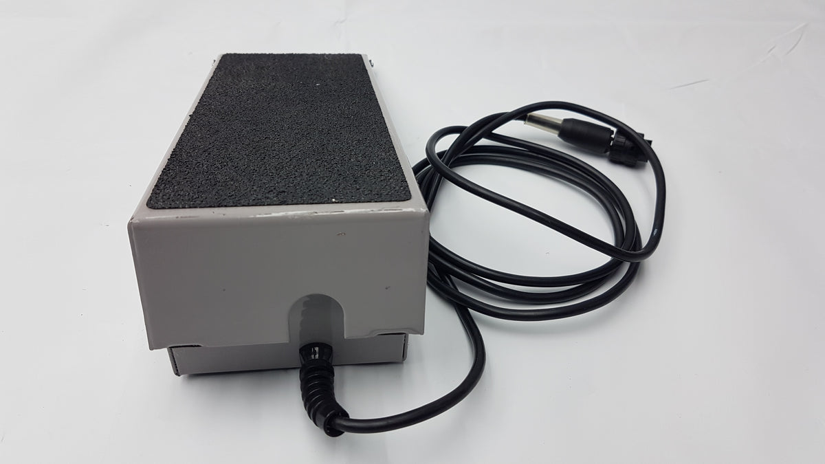 Vintage Industrial Variable Speed Foot Control Switch Pedal Gray
