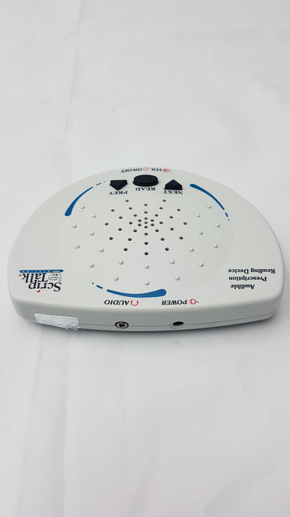 En-Vision America Script Talk Station Audible Prescription Reading Device S/N 0710049