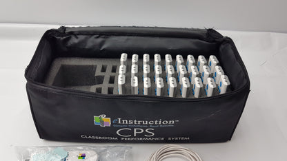eInstruction CPS Classroom Performance System With 27 Clickers Remotes
