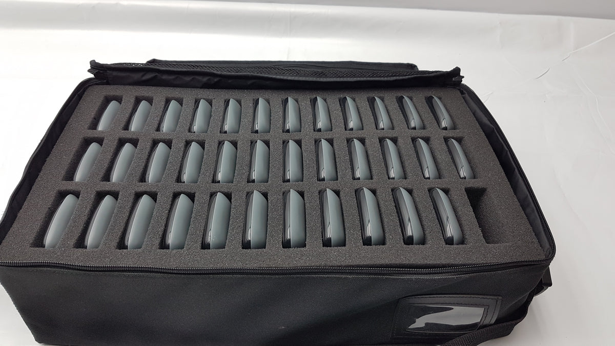 Lot of 36 Turning Technologies QT2 Audience Response Device Clickers P/N RCQR-02G