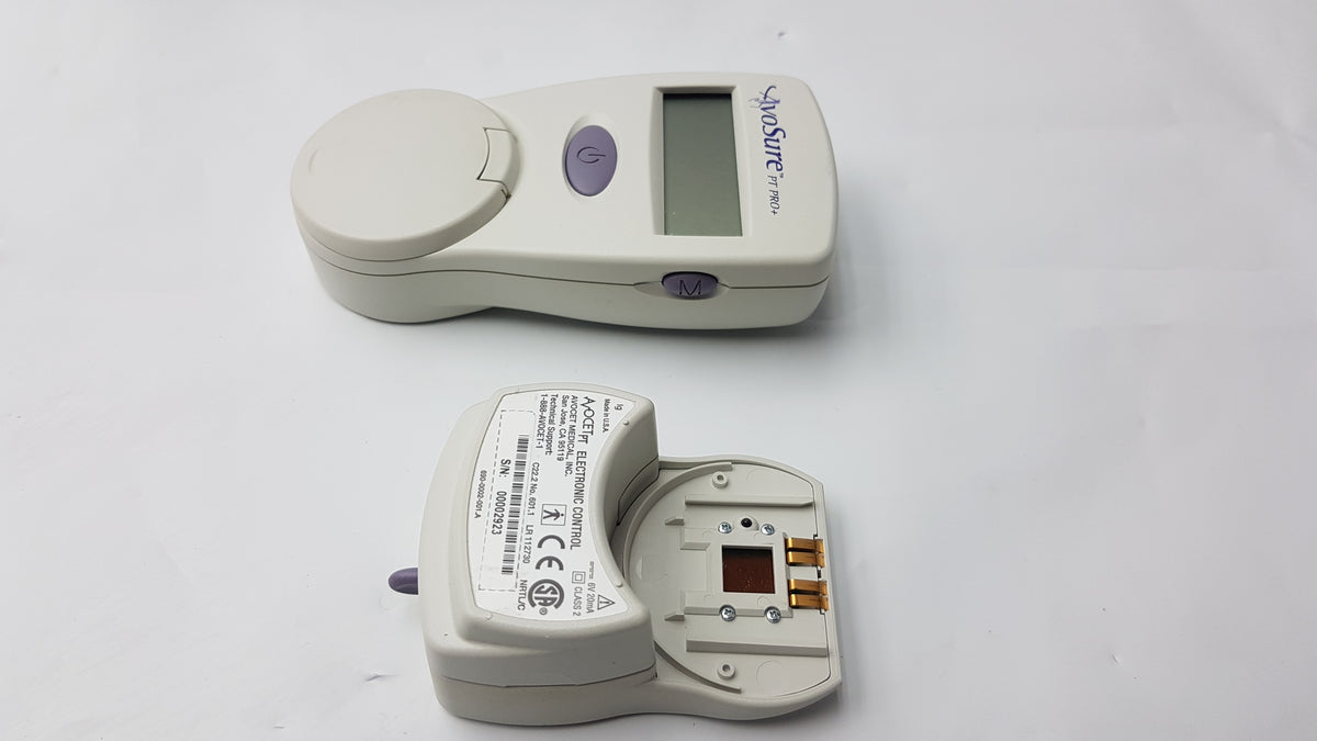 AvoSure PT Pro+ Prothrombin Time System With Avocet PT Electronic Control & Case
