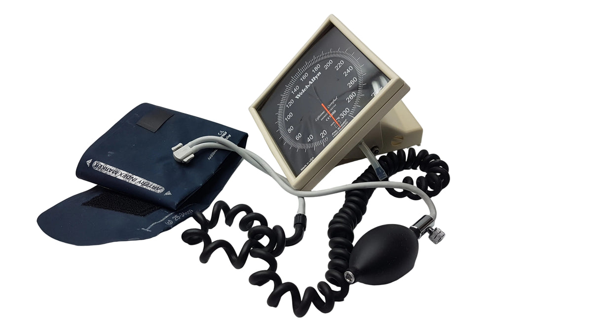 Welch Allyn Tycos Wall Mount Aneroid Sphygmomanometer With Cuff