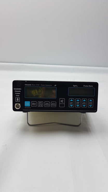 BOC Health Care Ohmeda Biox 3700 Pulse Oximeter Patient Monitor S/N FMAX00690