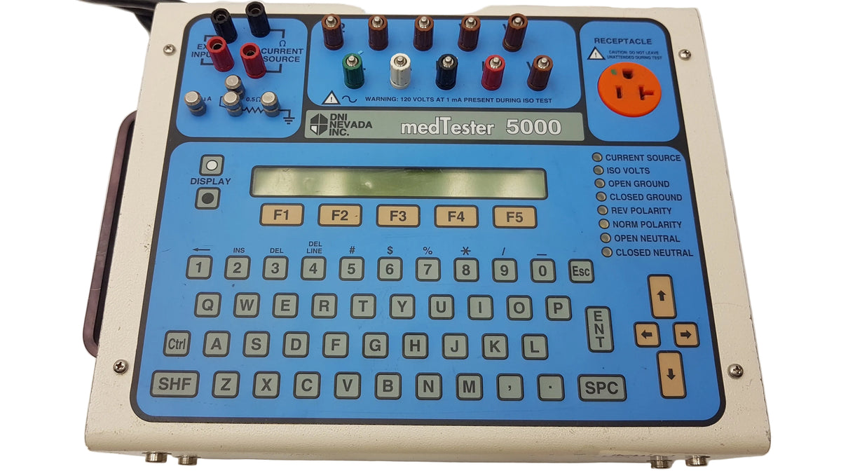 DNI Nevada MedTester 5000 Automated Electrical Safety Analyzer