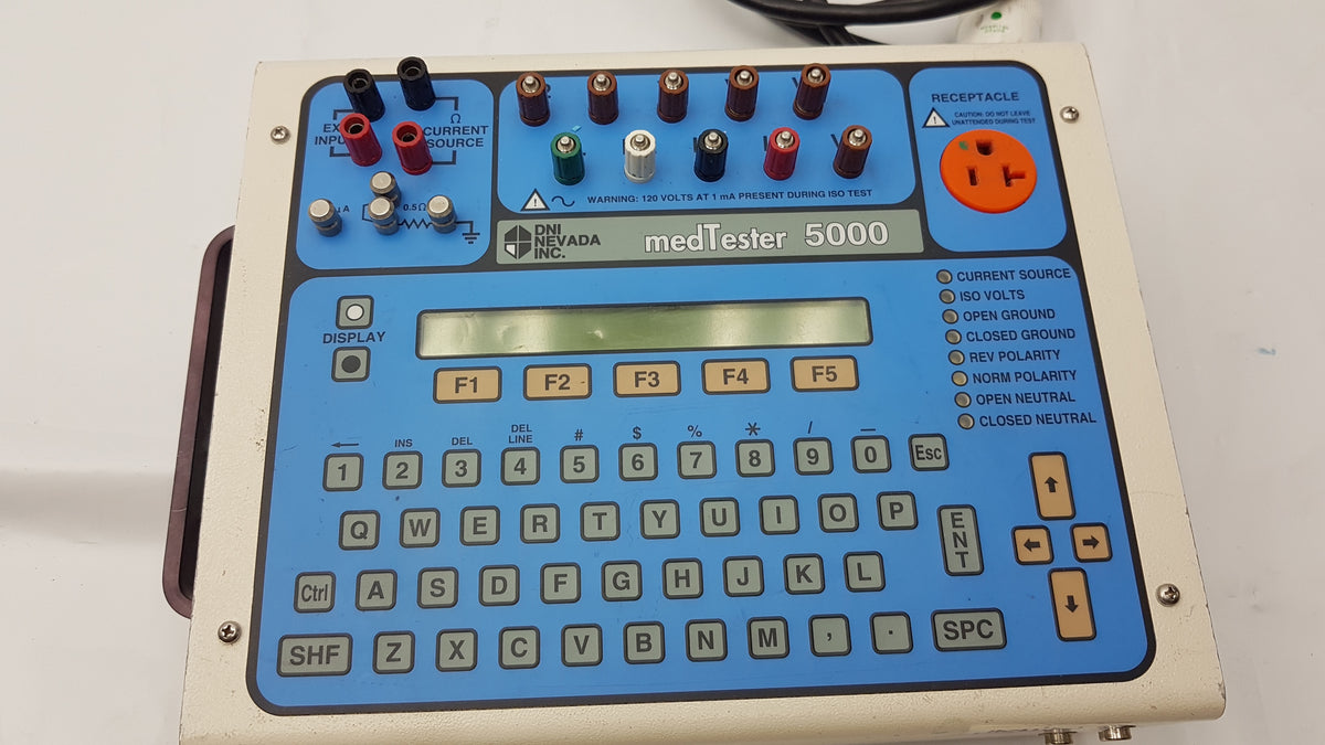 DNI Nevada MedTester 5000 Automated Electrical Safety Analyzer