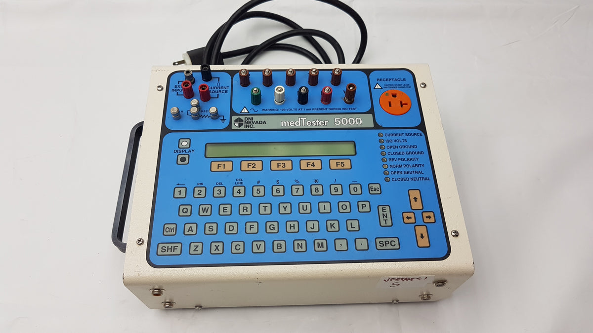 DNI Nevada MedTester 5000 Automated Electrical Safety Analyzer